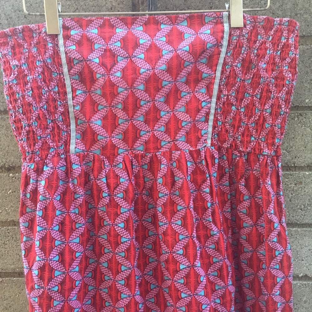 Smocked Summer Dress/Beach Cover-up